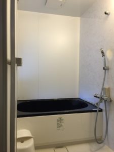 Clean Bath tab with shower.