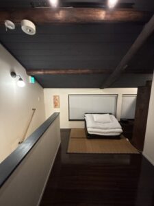 Extra futon set on 2nd floor
